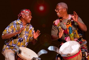 Famoudou Konate and Mamady Keita